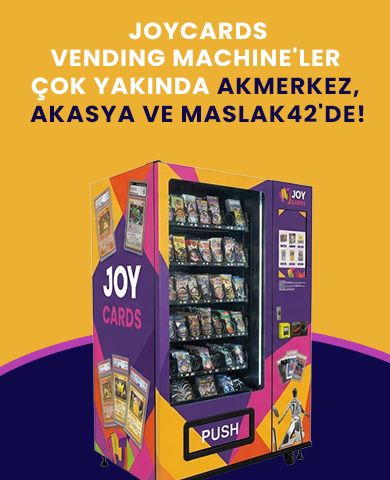JoyCards vending machine yakında